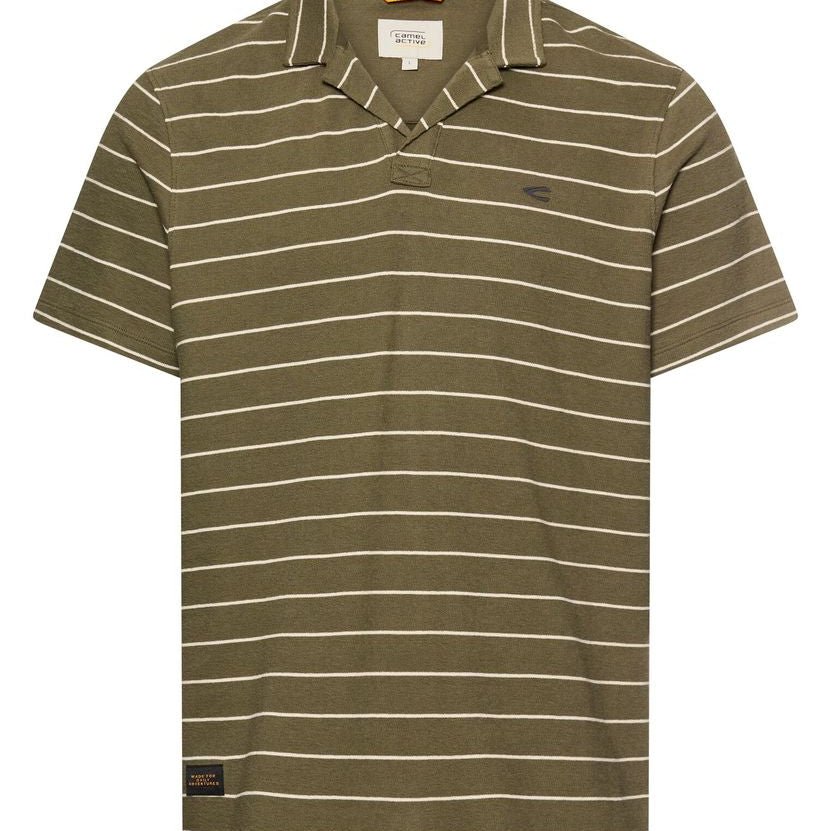 Poloshirt mit kontrastierenden Details