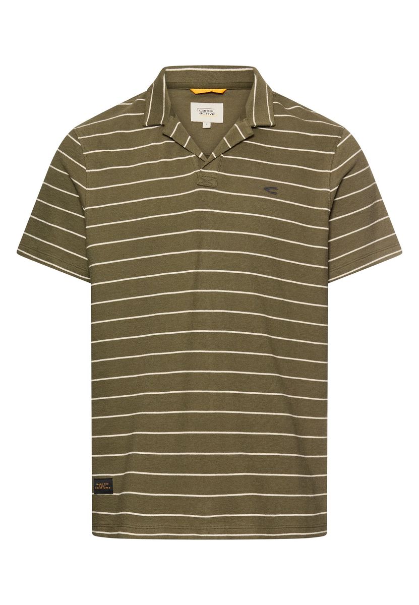 Poloshirt mit kontrastierenden Details