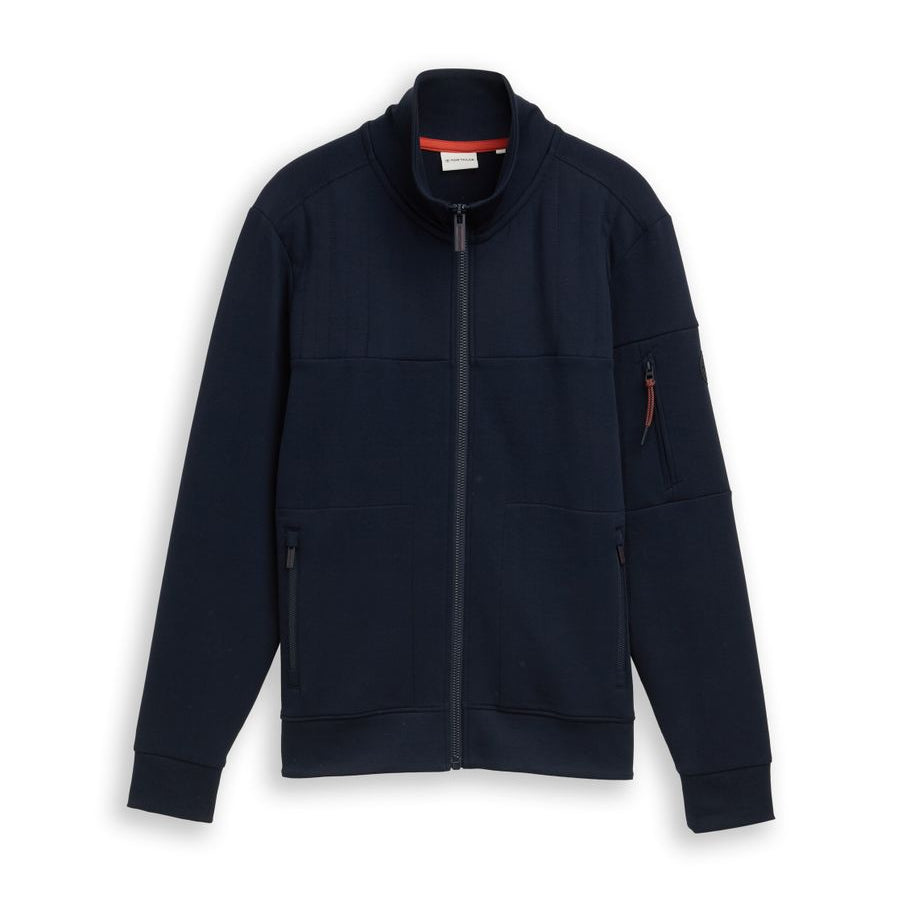 Sweatjacke mit Reißverschlusstaschen