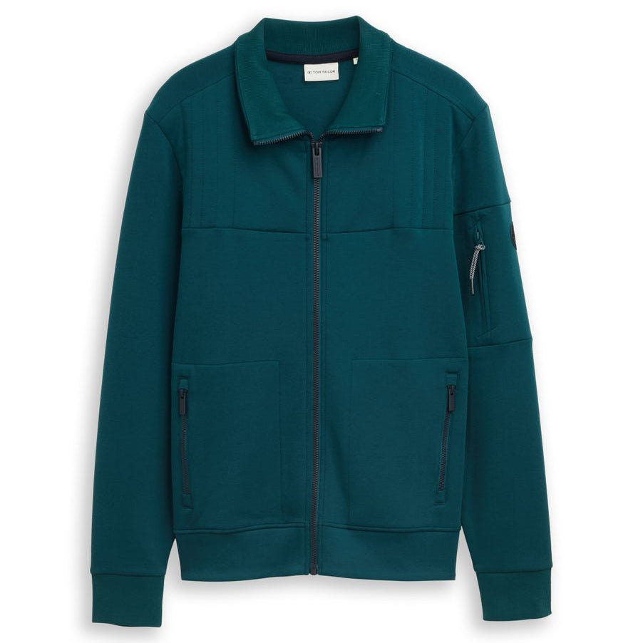 Sweatjacke mit Reißverschlusstaschen