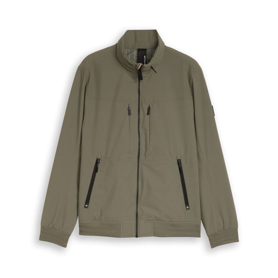 Blouson Jacke mit verstaubarer Kapuze