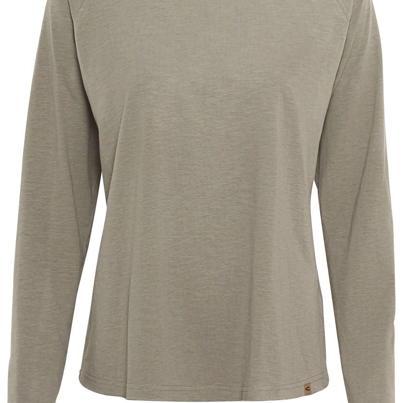 Jerseyshirt mit Rundhalsauschnitt