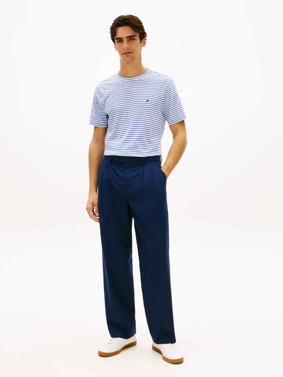 ESS SEASONAL REG FIT STRIPE TEE