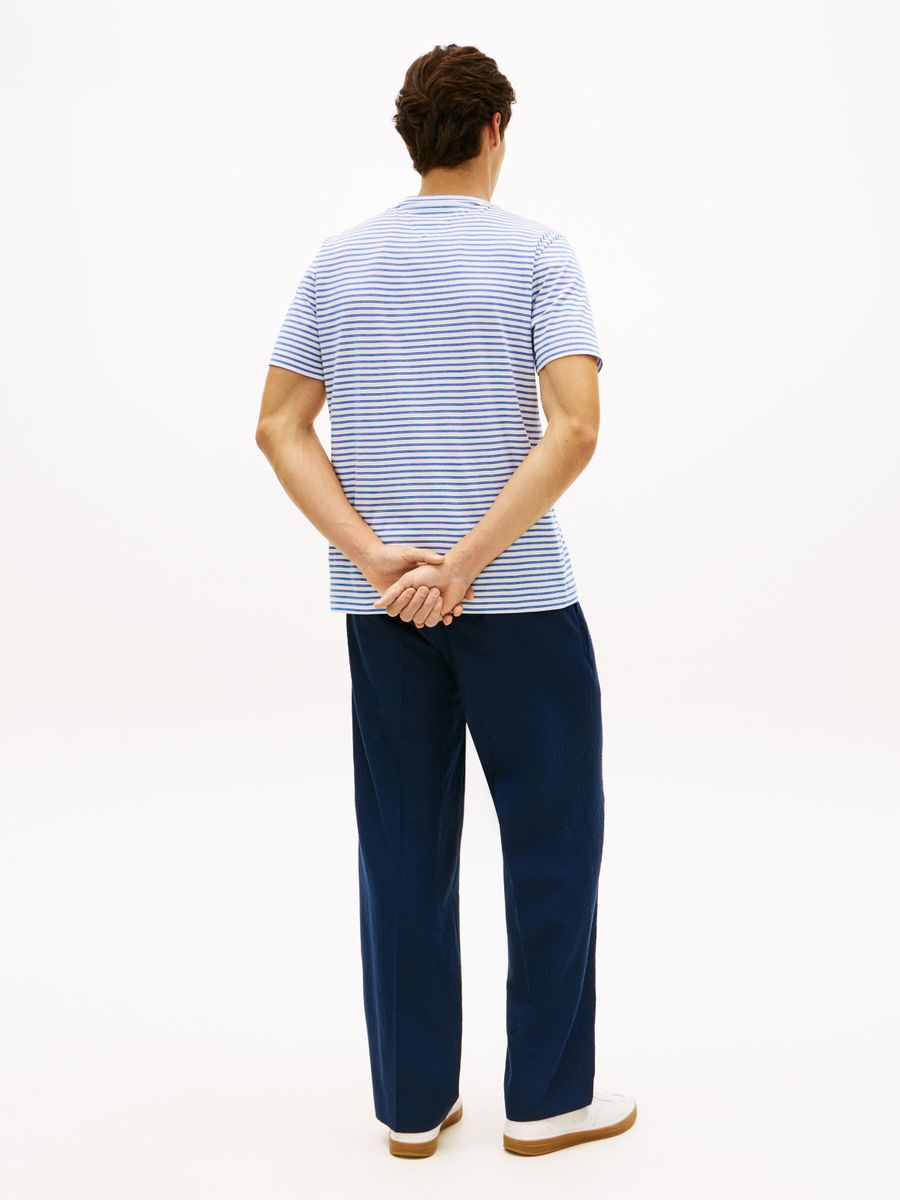 ESS SEASONAL REG FIT STRIPE TEE