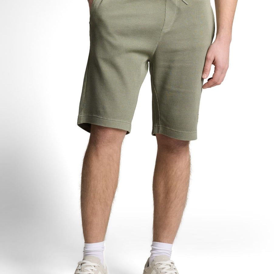 Shorts mit Waffelstruktur