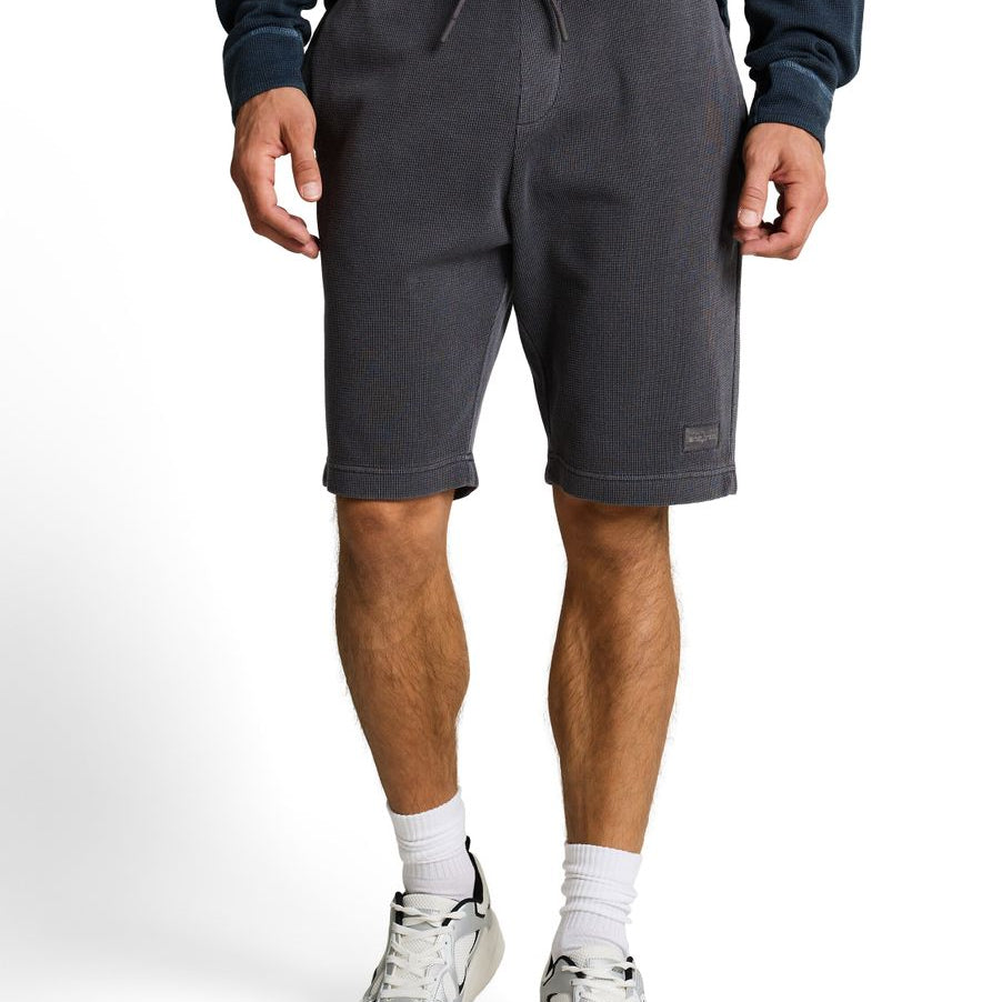Shorts mit Waffelstruktur