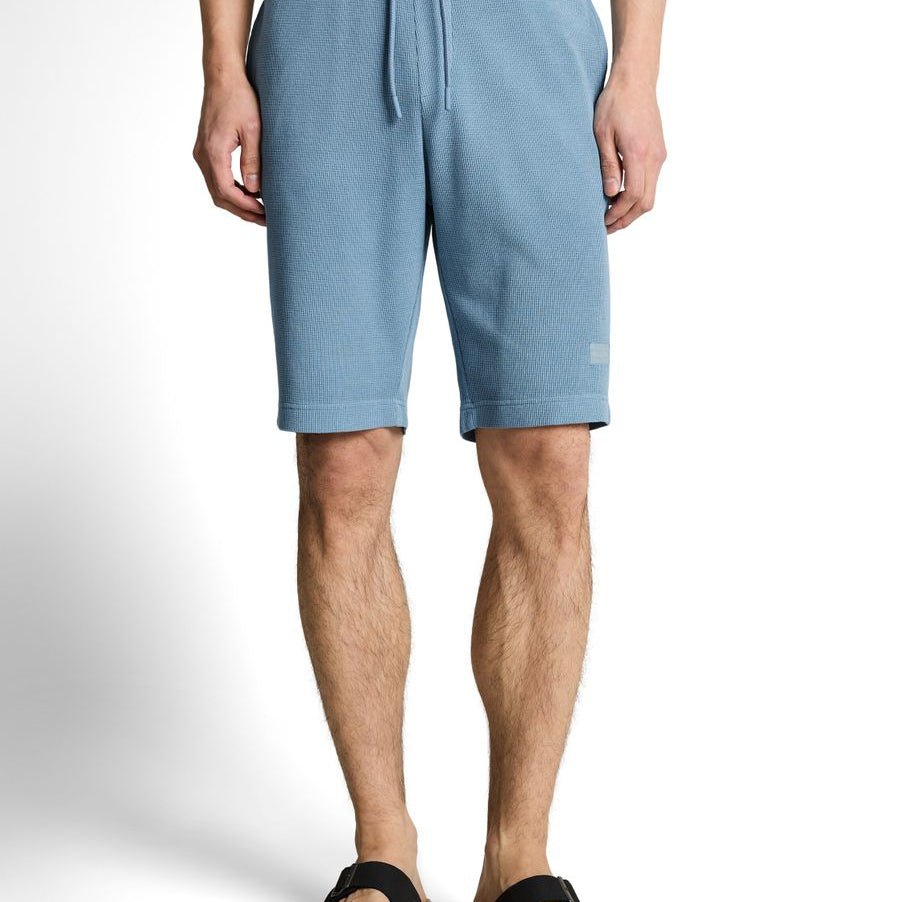 Shorts mit Waffelstruktur
