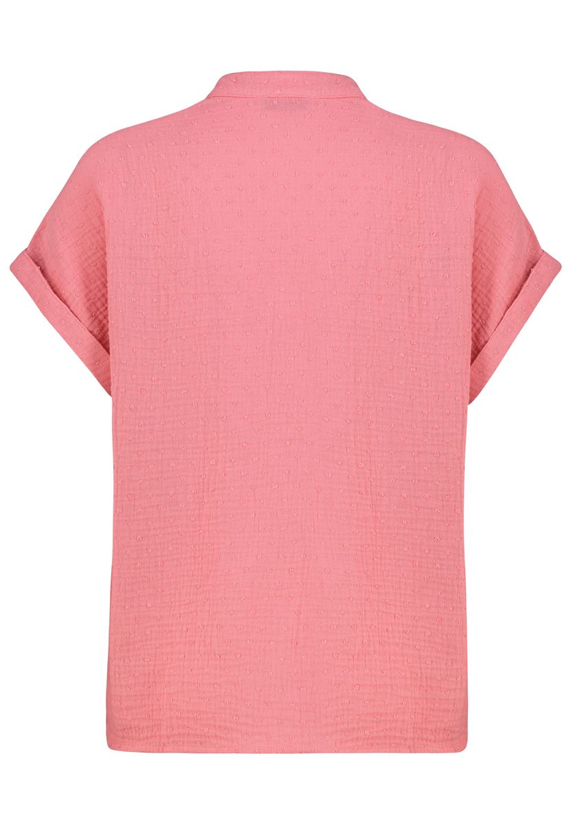 Damen, Bluse kurzarm