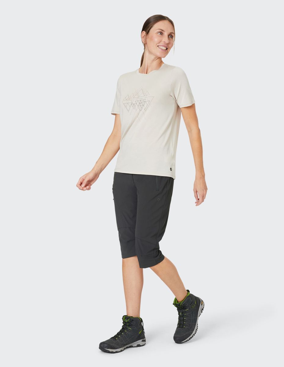 HOT-SPORTSWEAR Damen Caprihose Bavella L_3/4 Pants