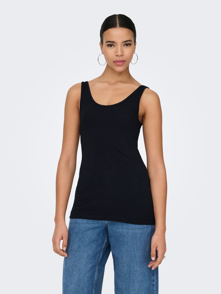 ONLLIVE LOVE S/L TANK TOP NOOS