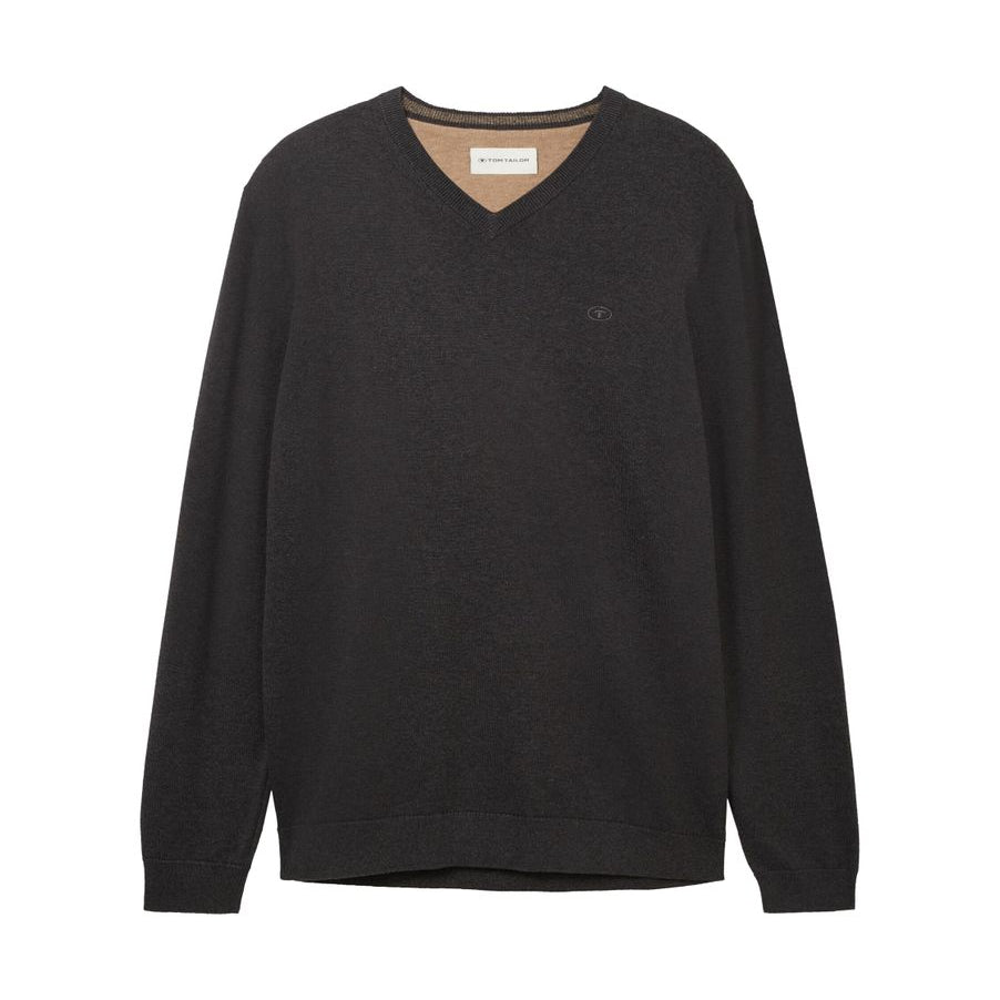 basic v-neck knit