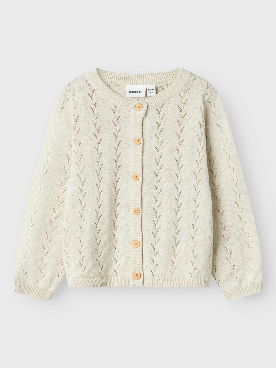 NMFBANNI LS KNIT CARD NOOS