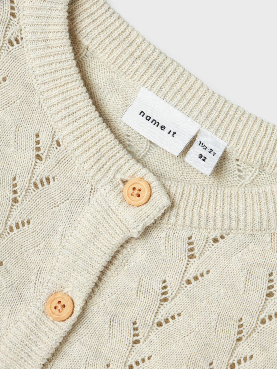 NMFBANNI LS KNIT CARD NOOS