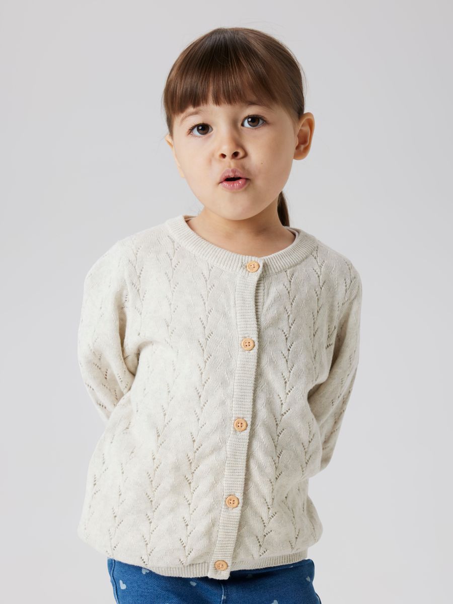 NMFBANNI LS KNIT CARD NOOS