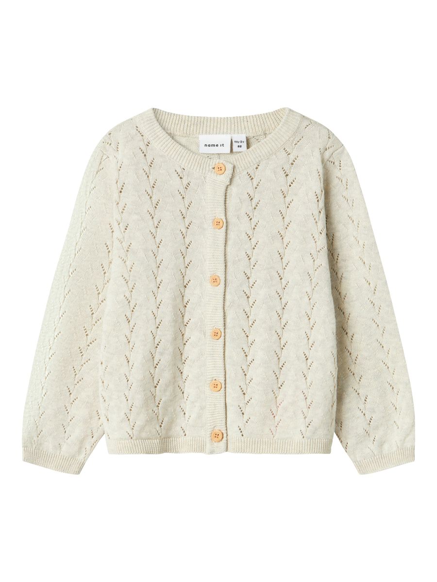 NMFBANNI LS KNIT CARD NOOS