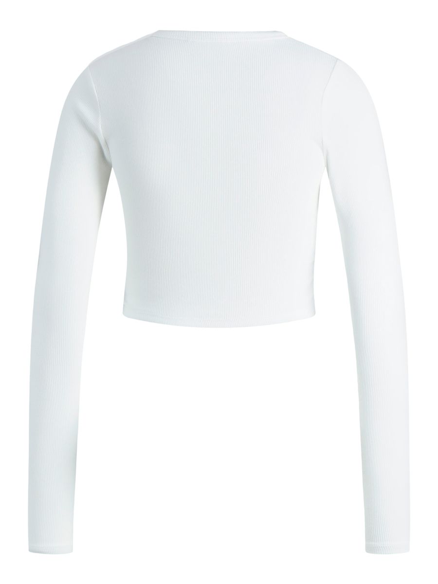 JXFELINE STR LS RIB TEE JRS NOOS