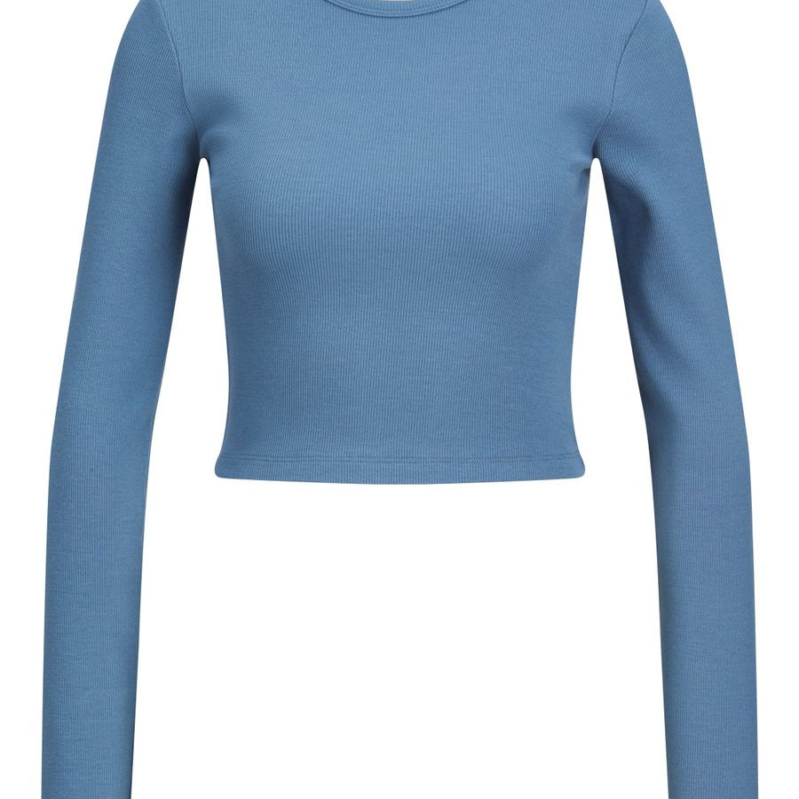 JXFELINE STR LS RIB TEE JRS NOOS
