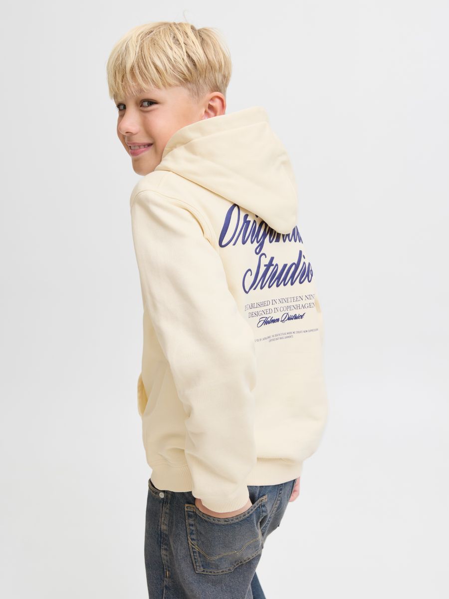 JORNORREBRO TYPO BACK SWEAT HOOD SN