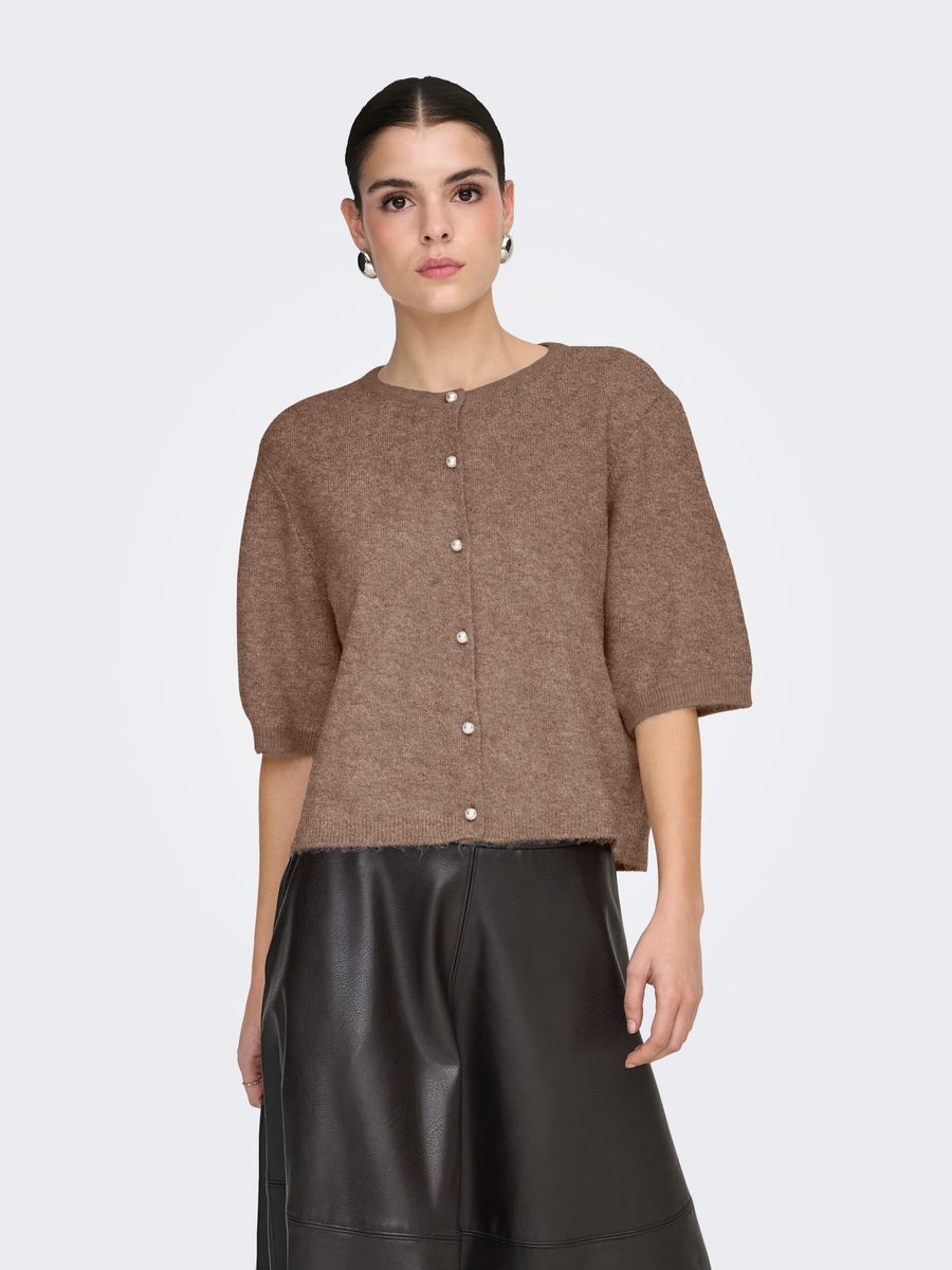 JDYRUE LIFE 2/4 PEARL CARDIGAN KNT
