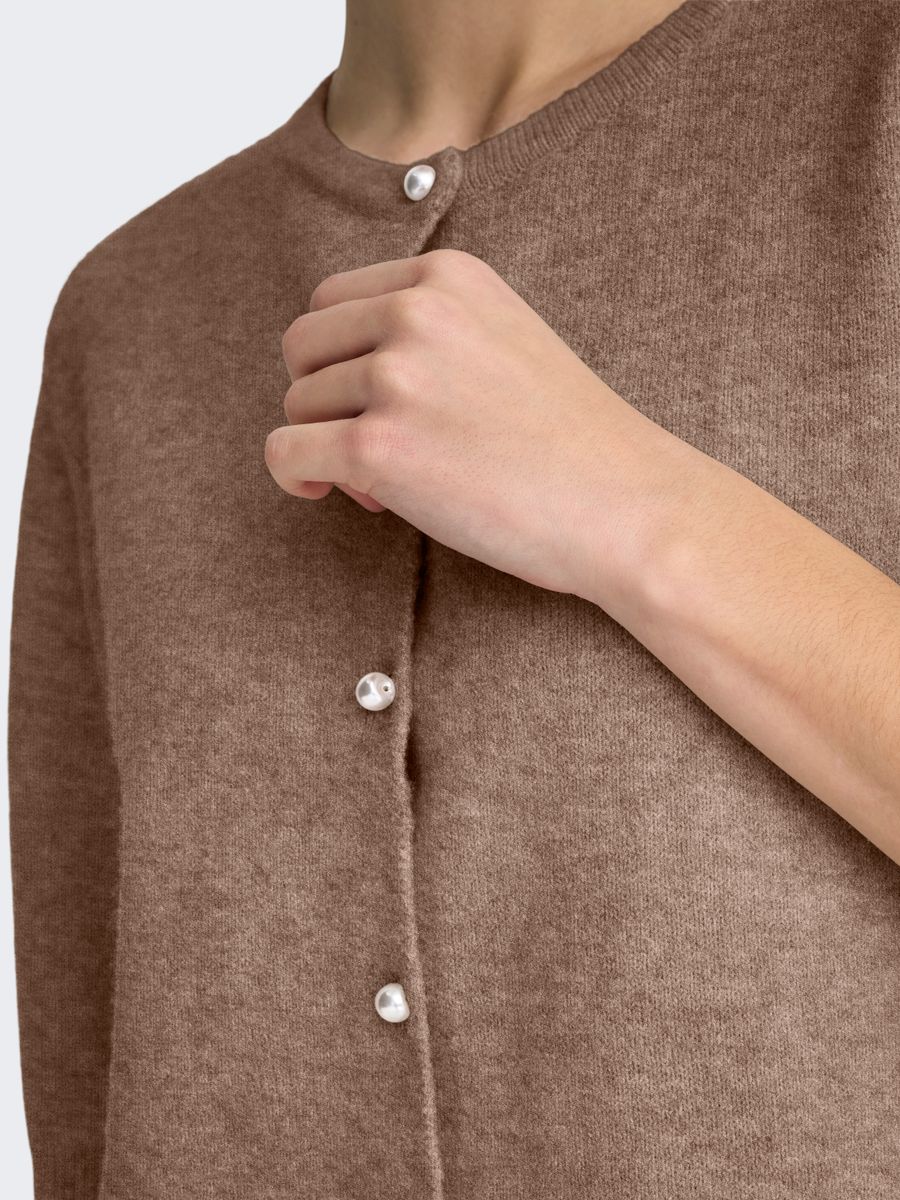 JDYRUE LIFE 2/4 PEARL CARDIGAN KNT
