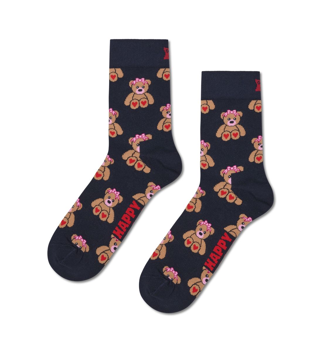 Teddy Short Crew Sock