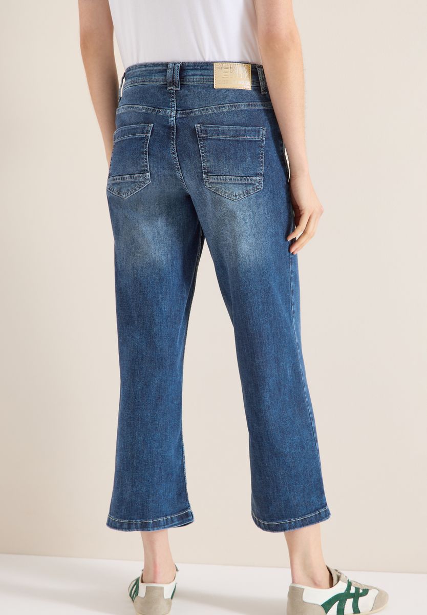 High Waist Wide Leg Jeans im Loose Fit