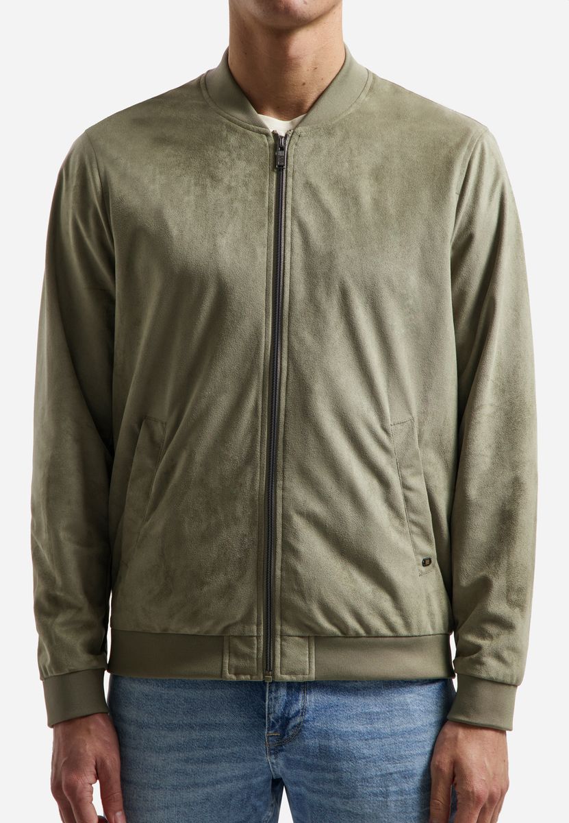 Jacket Short Fake Suede