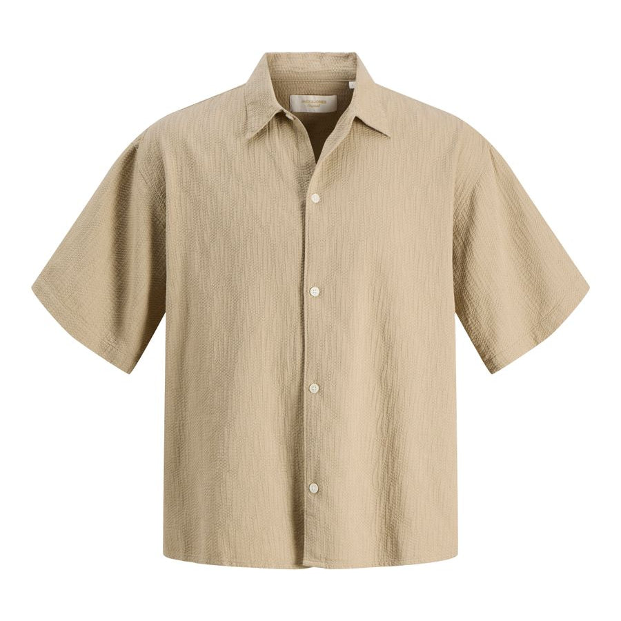 JORMONTAUK WAVY TEXTURE SHIRT SS SN