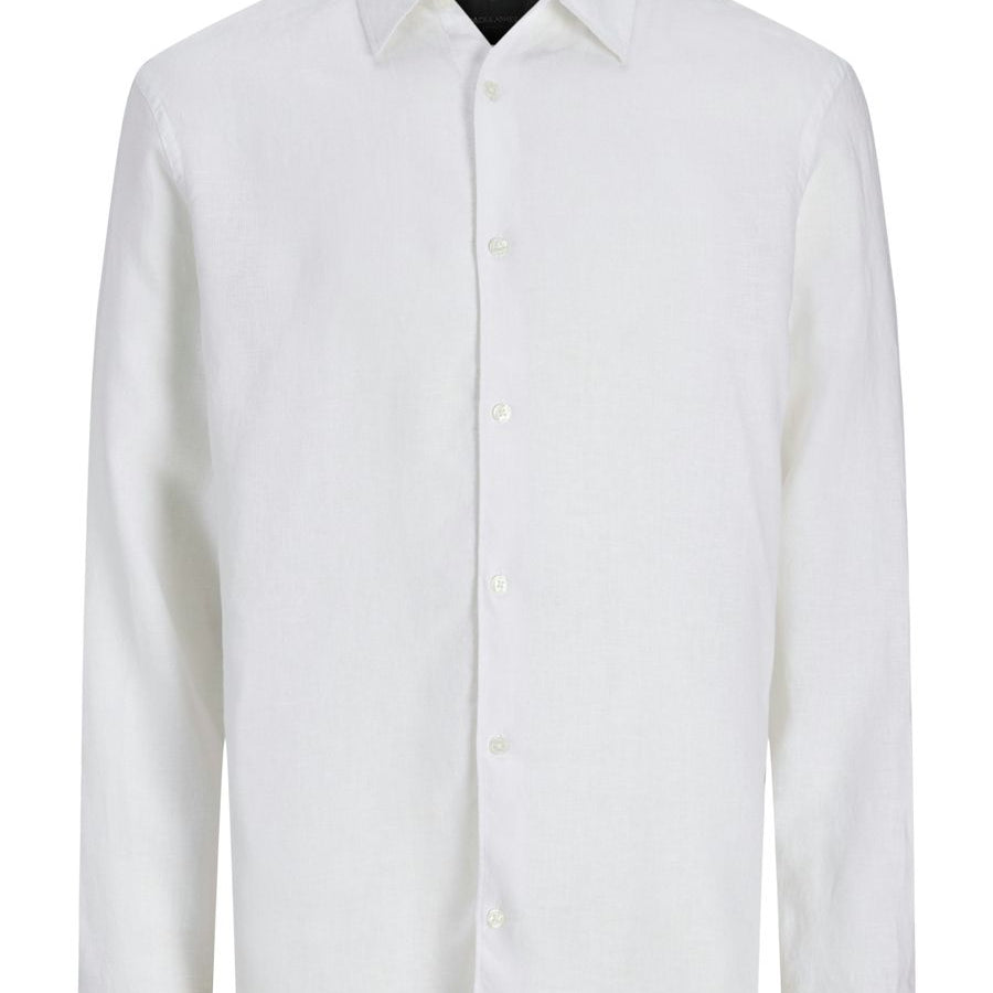 JPRBLALAWRENCE LINEN LS SHIRT SN