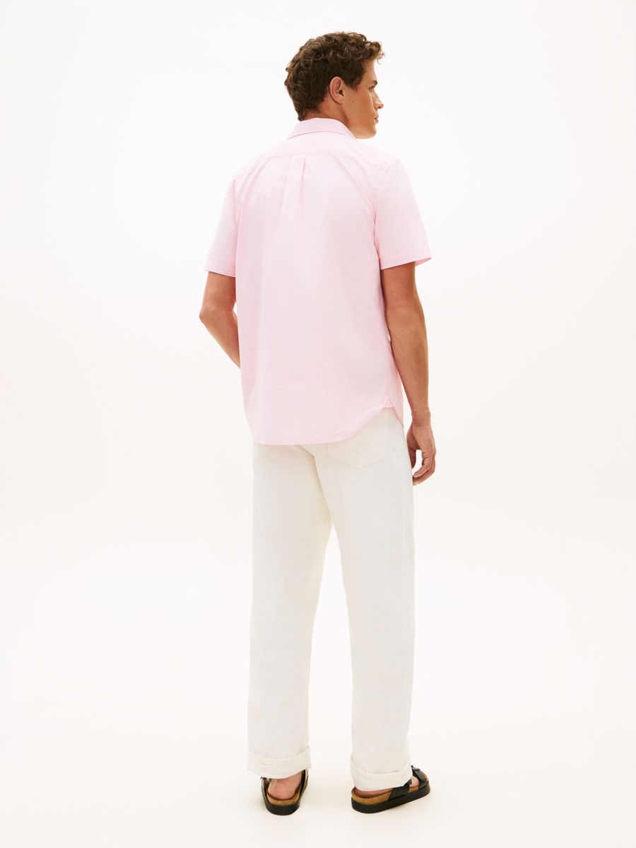 FLEX POPLIN HOUNDSTOOTH SS SHIRT
