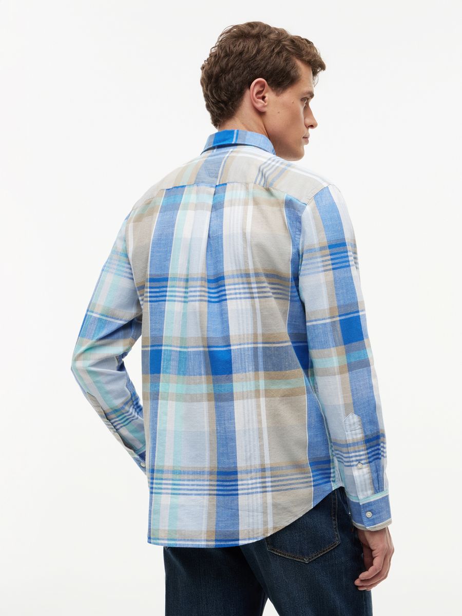 MADRAS SLUB LS SHIRT RF SHIRT