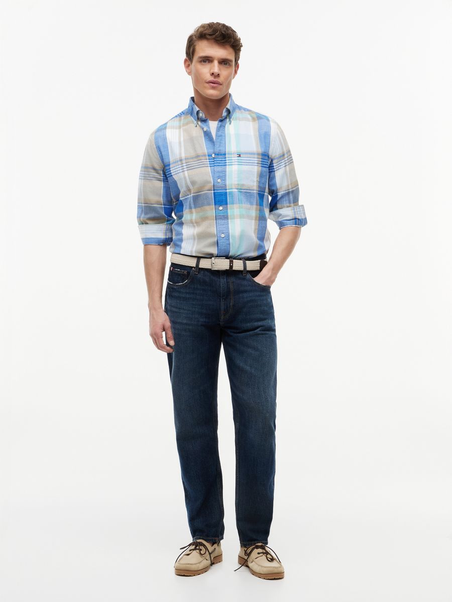 MADRAS SLUB LS SHIRT RF SHIRT