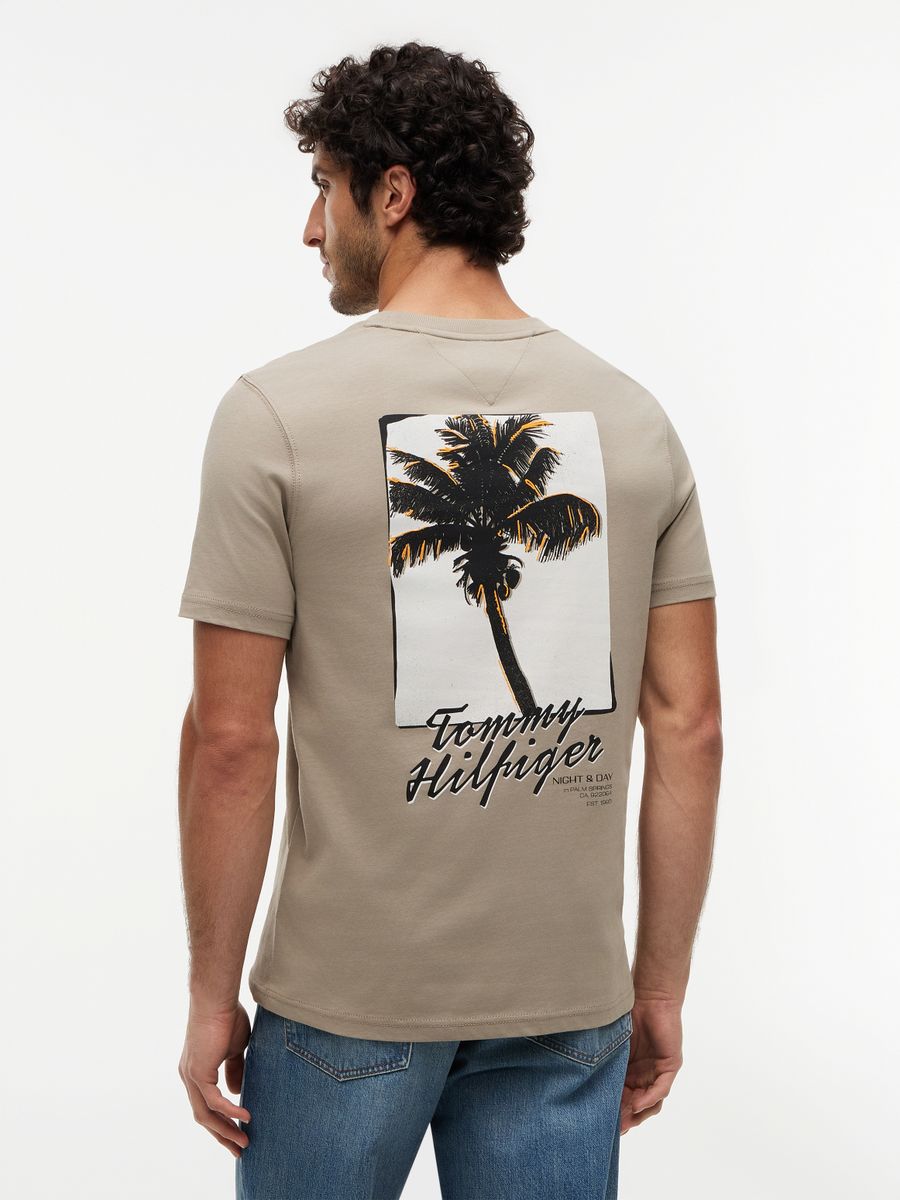 PALM PHOTO PRINT TEE
