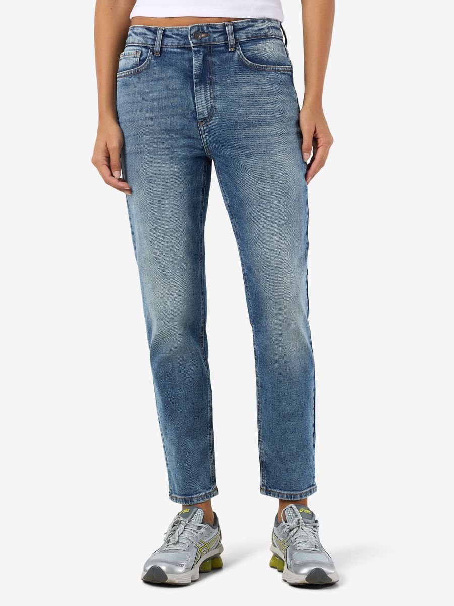 NMMONI HW STRAGHT ANK JEANS AZ221DB