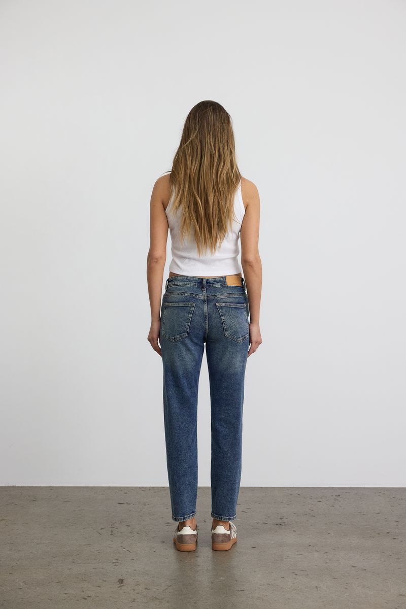 NMMONI HW STRAGHT ANK JEANS AZ221DB