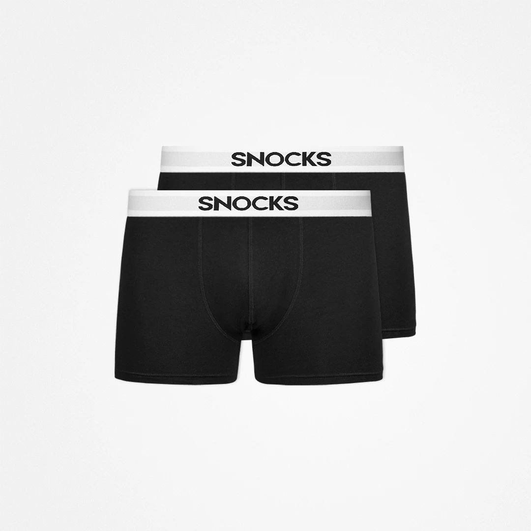 Boxershorts with Logo Men, 2pcs, Bl