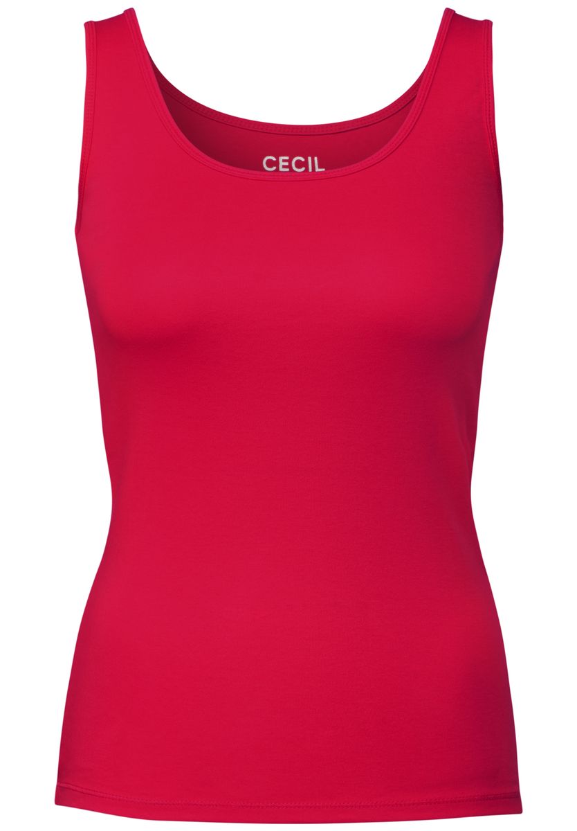 Basic Top aus reiner Baumwolle