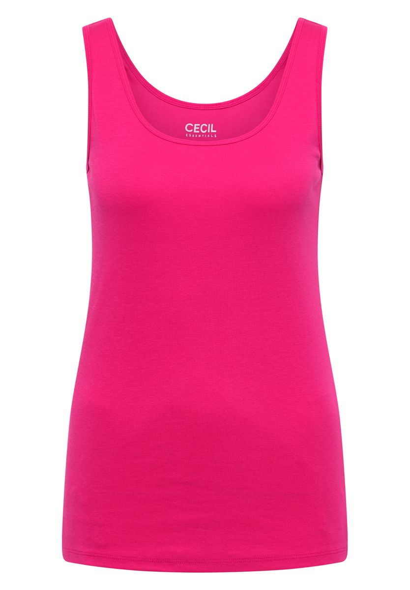 Basic Top aus reiner Baumwolle
