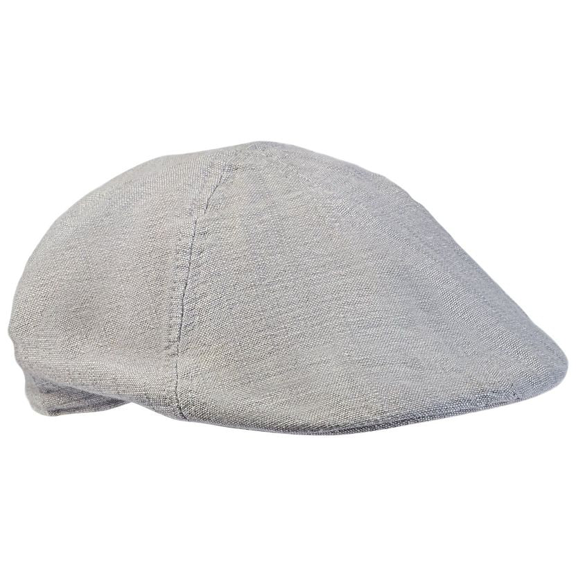 Flat Cap aus Leinen-Mix
