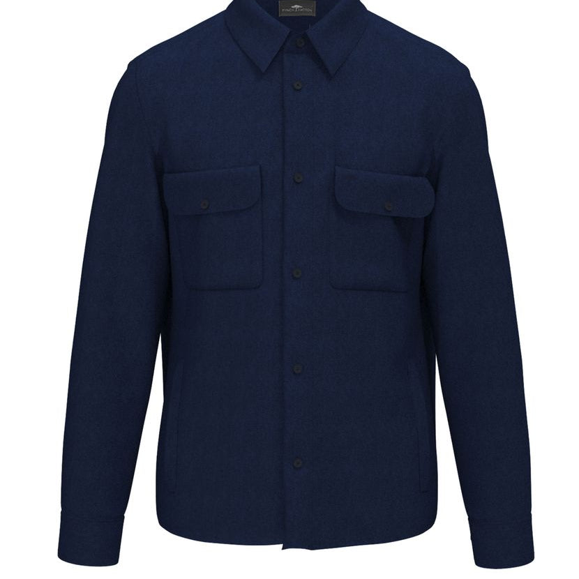 Herringbone Linen Overshirt