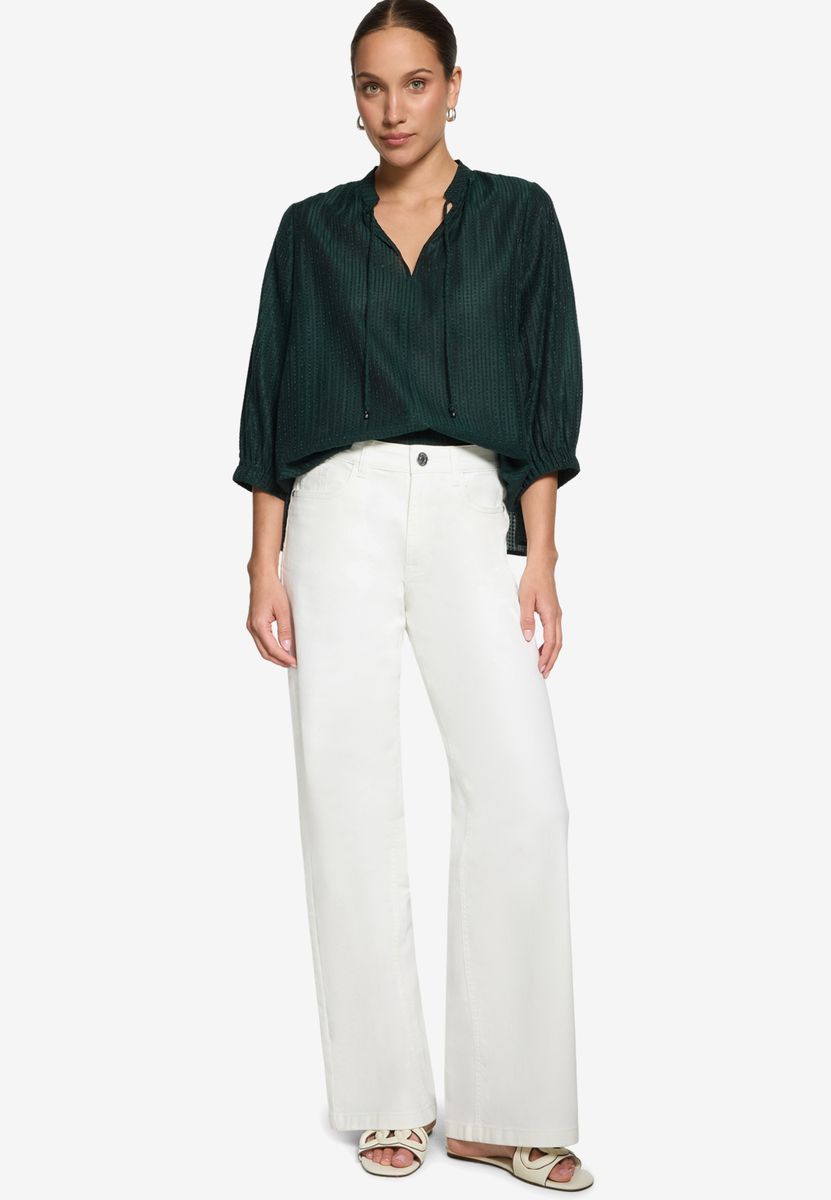 Bluse Kurz 3/4 Arm