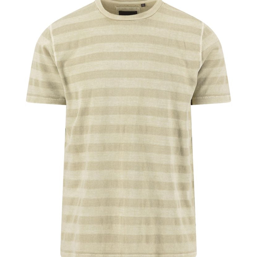 Jacquard Tee striped
