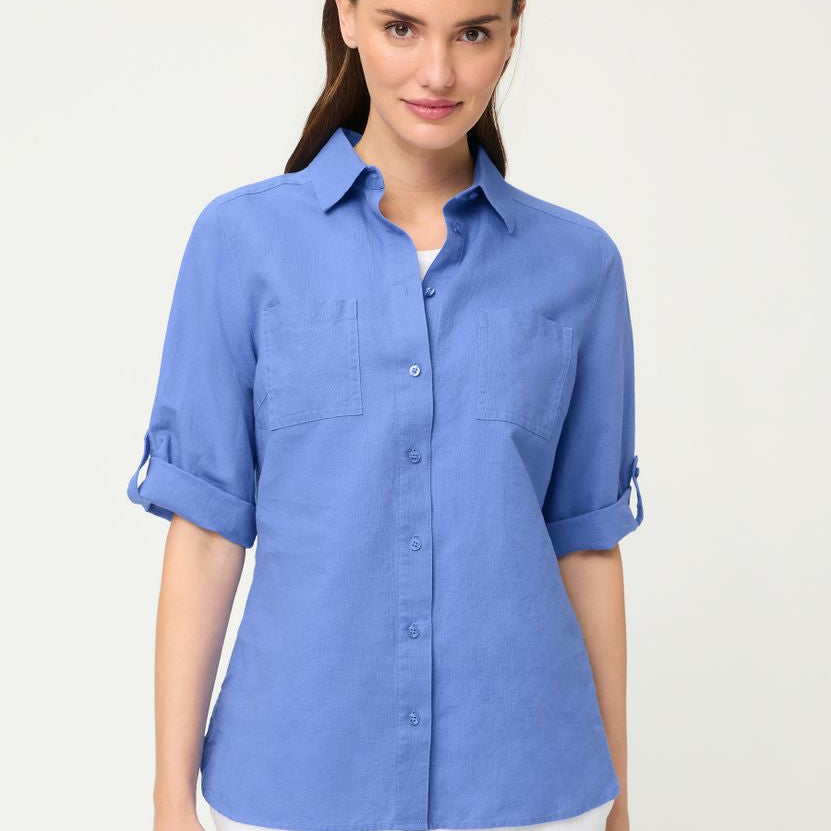 Blouse Woven Long Sleeves