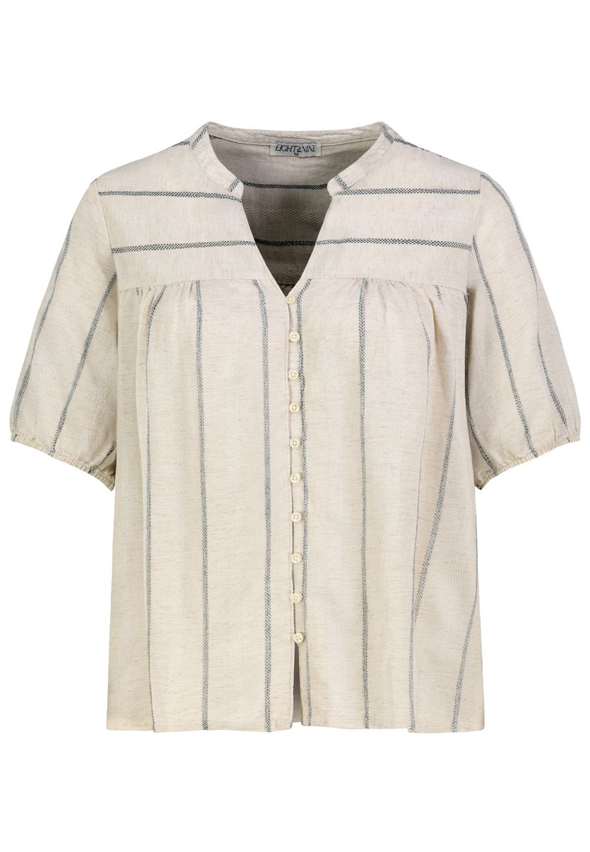 Damen, Bluse kurzarm