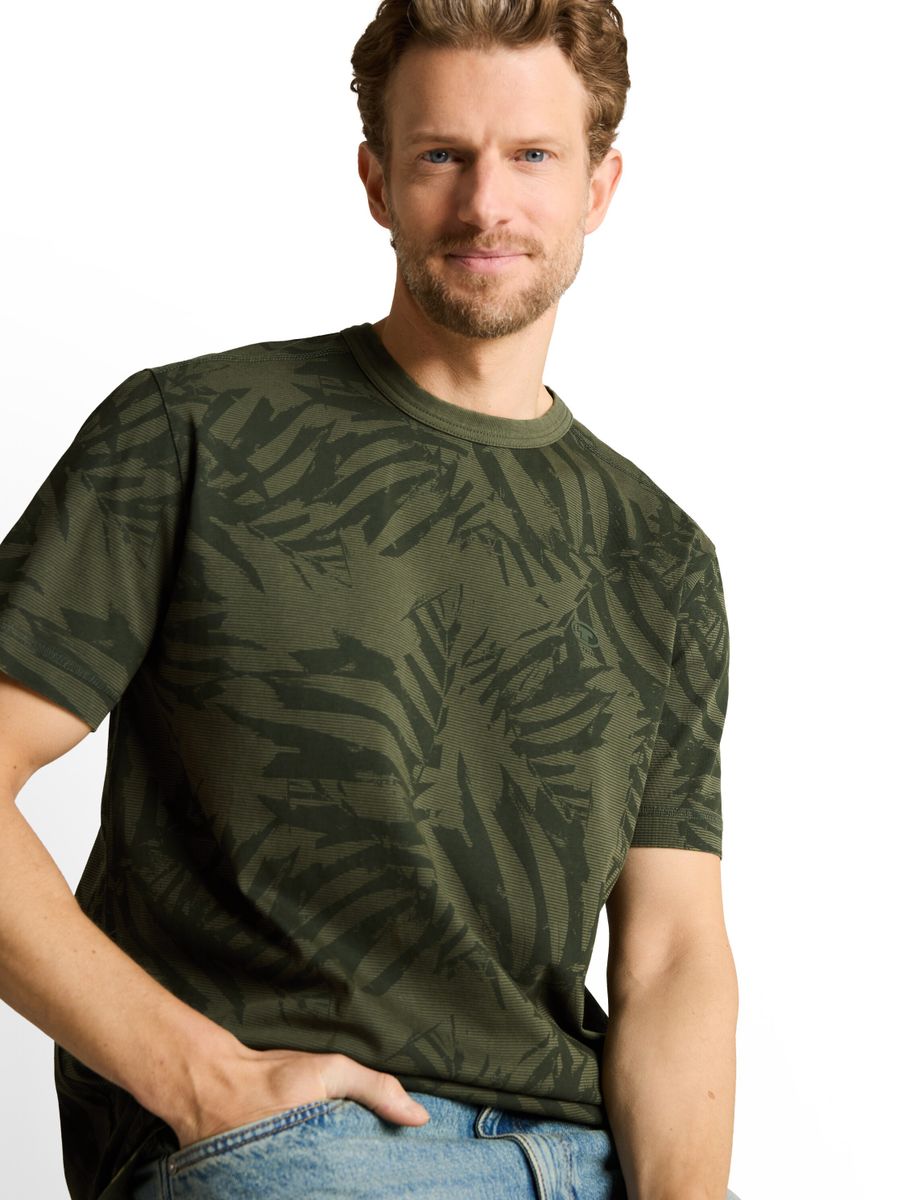 T-Shirt mit Allover-Print