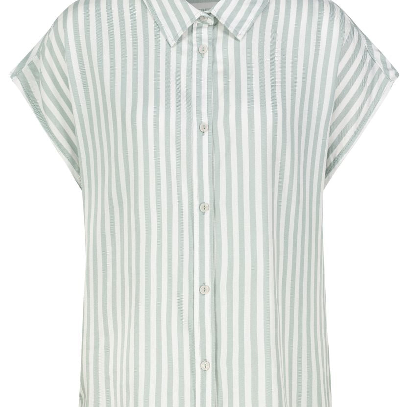 Damen, Bluse kurzarm