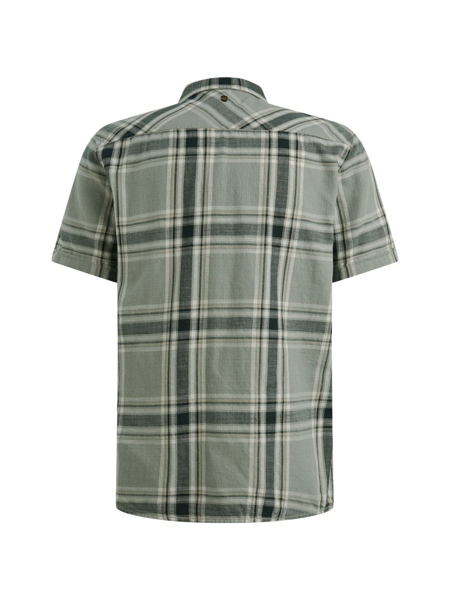 Short Sleeve Shirt Yarn Dyed Check