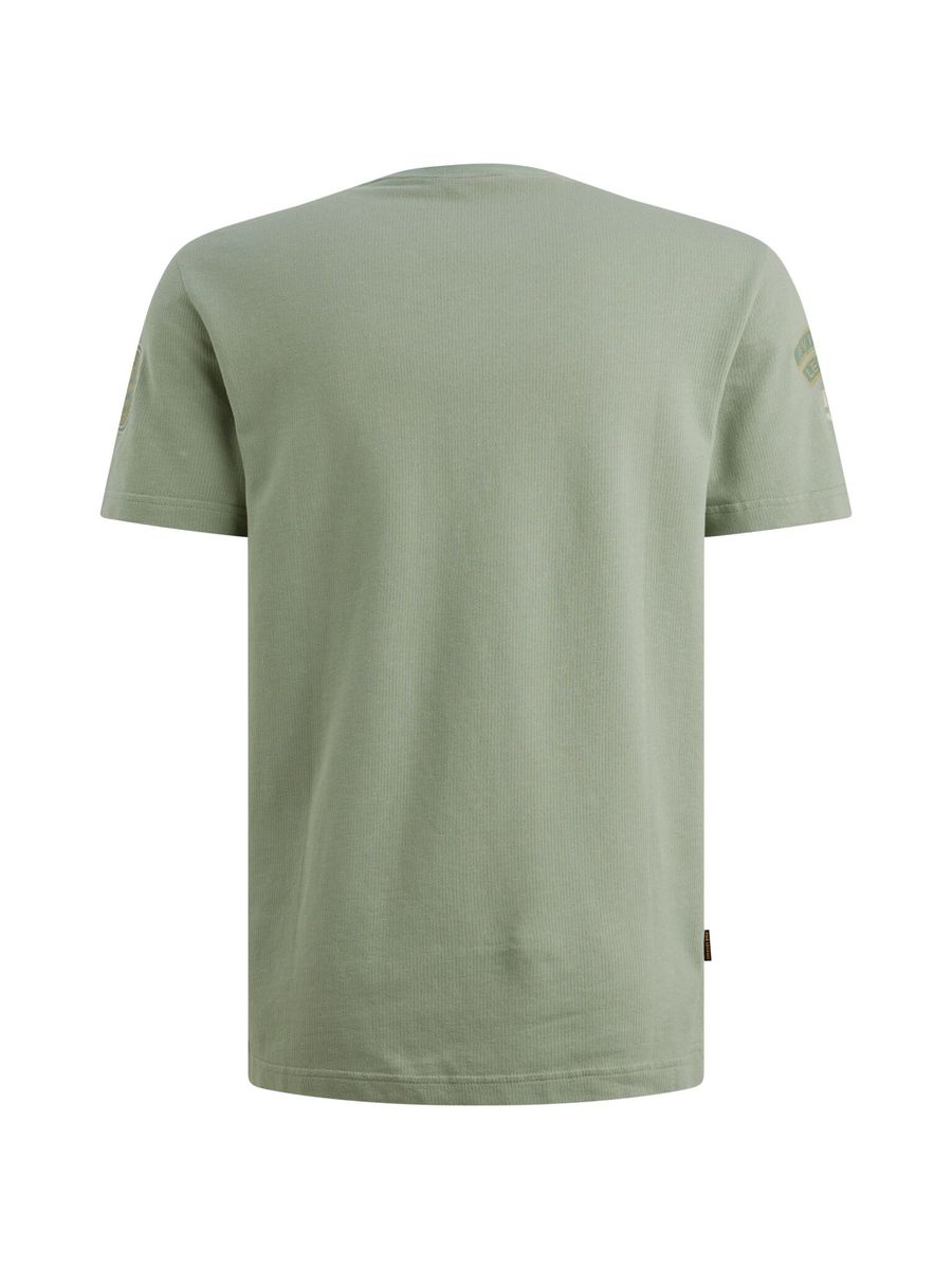 Short sleeve r-neck flat waffle je