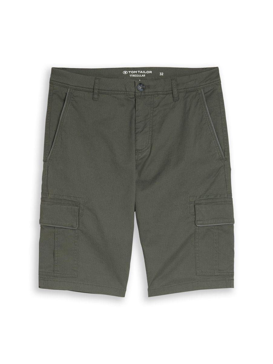regular printed cargo short