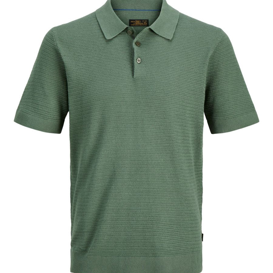 JPRBLURILEY KNIT POLO SS SN